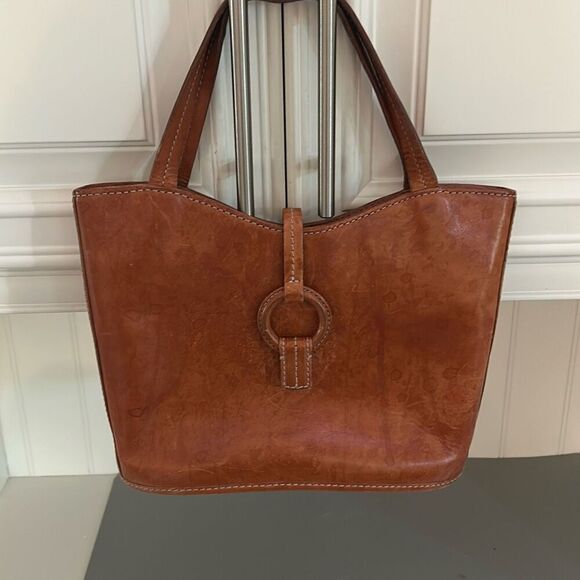 Vintage Fossil Brown Leather Purse - Picture 1 of 10